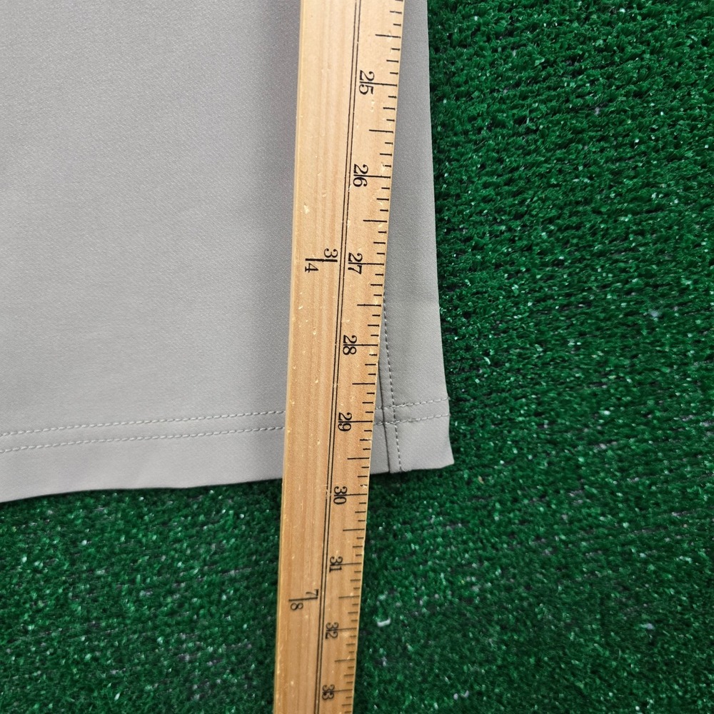 Public Rec Pants Mens 38x30 Beige Chino Flat Front Performance Golf Casual - Picture 10 of 16
